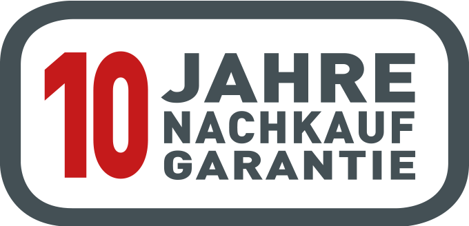 10 Jahre Nachkauf-Garantie