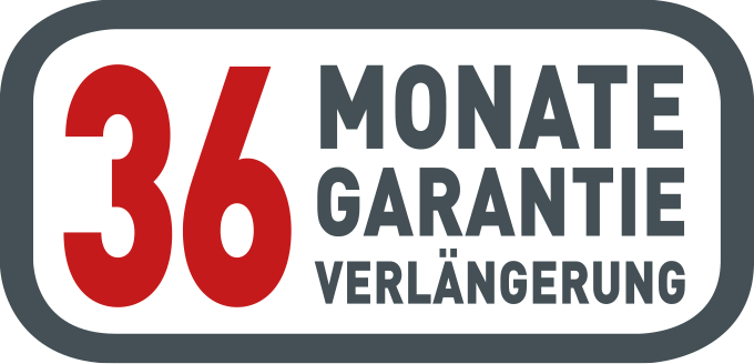 36 Monate Garantieverlängerung